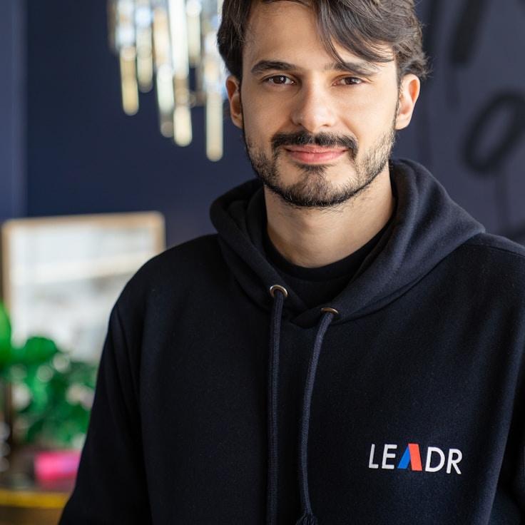 Portrait of a group coordinator and fusion cooking expert in the community